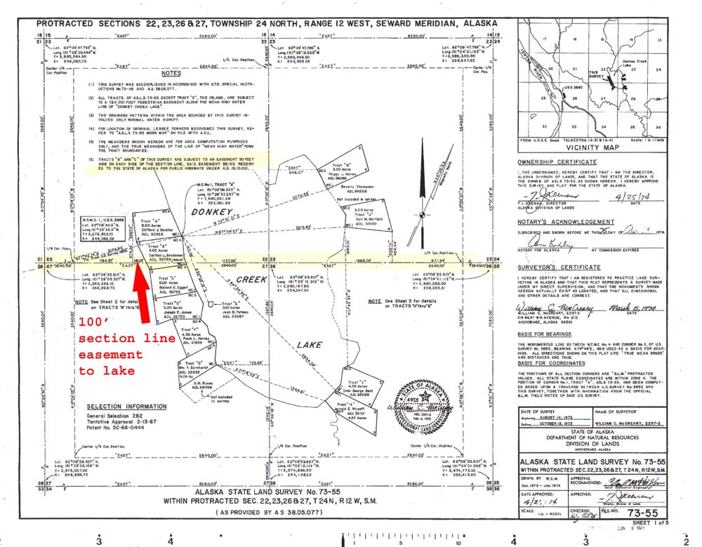 SectionLineEasementPlattoLake