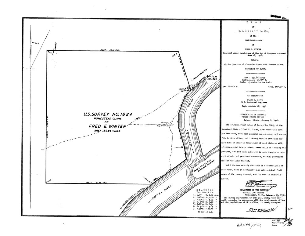 US Survey 1824